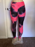 Tie Dye Ruched Brazilian Legging