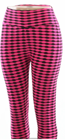 Two Tone Brazilian Legging(Plus Size)